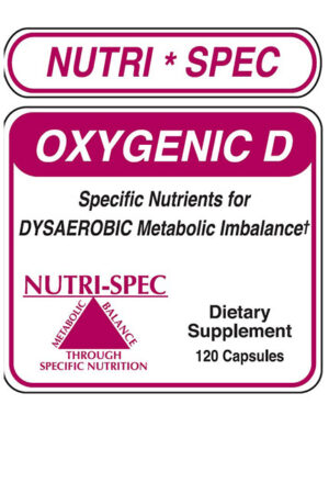 Nutri-Spec-Oxygenic-D Front Label - Brittain Health